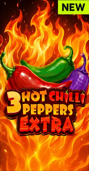 3 Hot Chilli Peppers Extra -kolikkopeli
